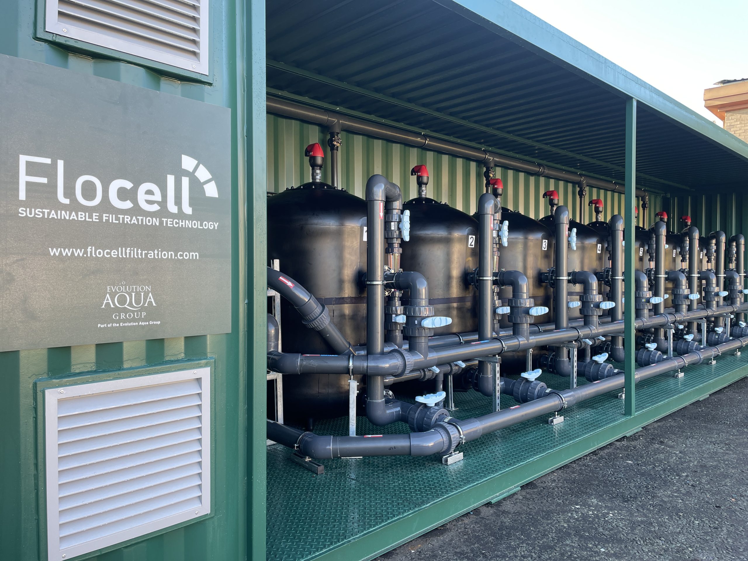 Flocell Filtration Container